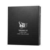 TBS2603V2 NDI®|HX Supported H.265/H.264 Video Encoder