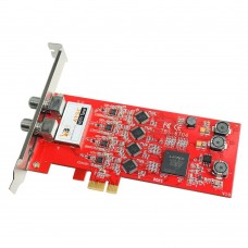 TBS6704 ATSC/Clear QAM (J.83 Annex B) Quad Tuner PCIe Card