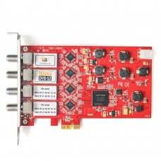 TBS6904  DVB-S2 Quad Tuner PCIe Card