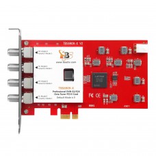 TBS6909-X V2 DVB-S2X/S2/S Octa Tuner PCIe Card & Kylone Streaming License