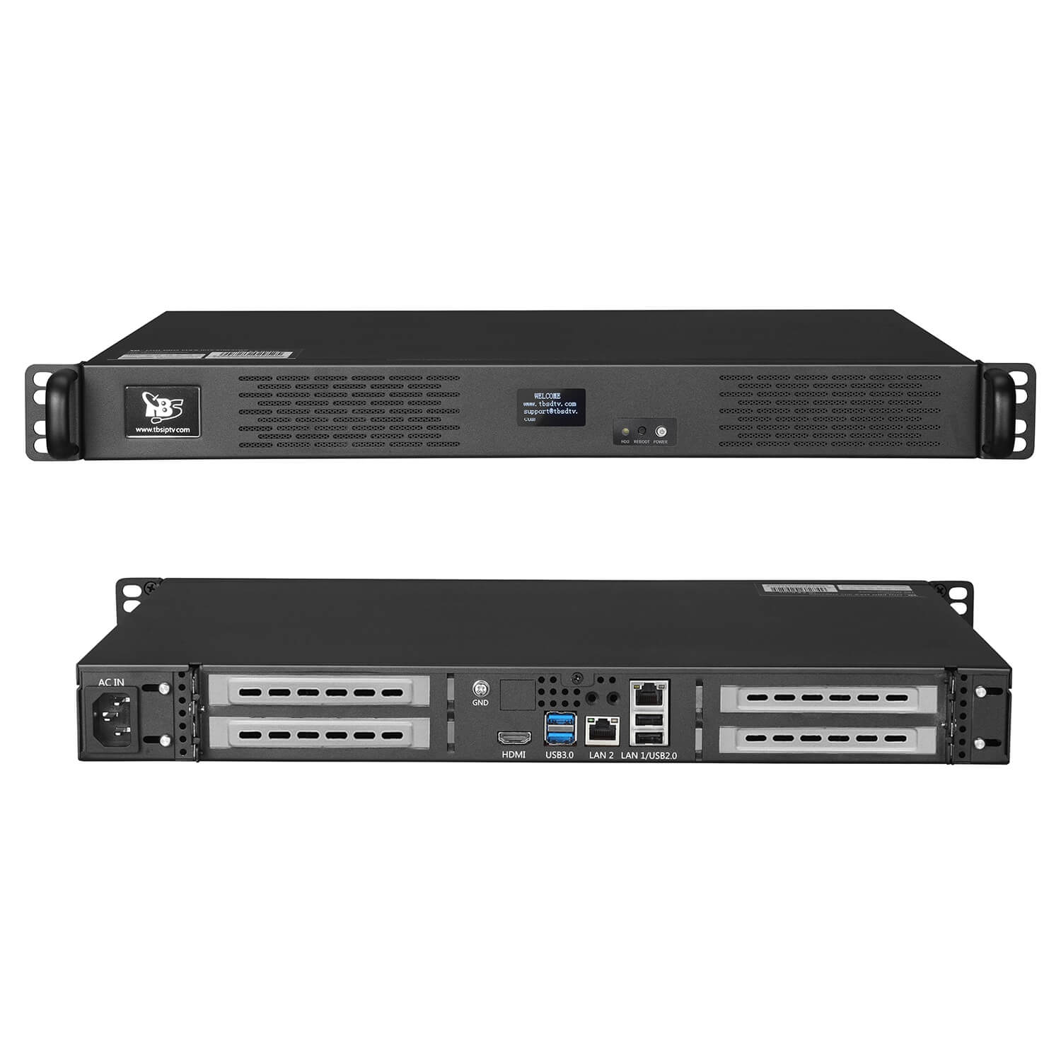 TBS8600 IPTV Gateway Server Supports 50 HD Channels @8Mbps – Ultimate Protocol Converter